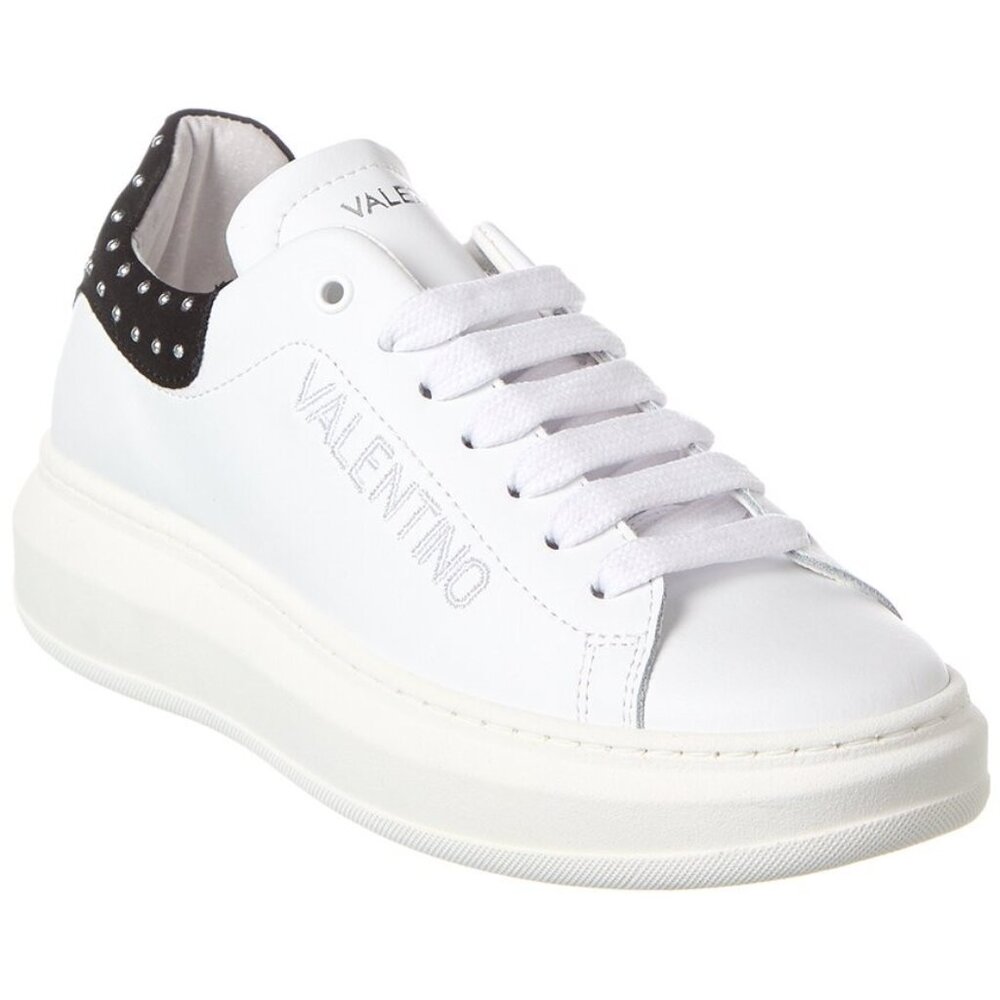 Valentino by Mario Valentino Fresia Studs Leather Sneaker - Picture 8 of 8